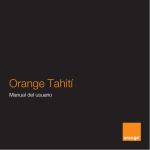 Orange Tahití - Área de clientes