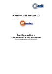 MANUAL DEL USUARIO Configuración e Implementación - e