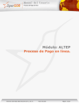 M&oacute;dulo: ALTEP