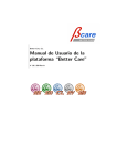 Manual de Usuario de la plataforma “Better Care”
