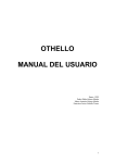 OTHELLO MANUAL DEL USUARIO