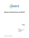 Manual de Administración de OAISYS