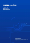 X7868r/X7868r+Manual del usuario Versión 1.1