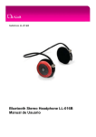 Bluetooth Stereo Headphone LL-016B Manual de Usuario - L-Link
