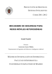 curso 2011-2012 mecanismo de seguridad para redes móviles