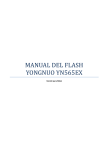 Manual en Español Yongnuo YN-565EX
