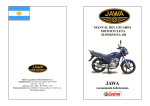MANUAL DEL USUARIO MOTOCICLETA SUPERNOVA 150