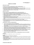 &iexcl;Transportamos Calidad y Vida! MANUAL DEL USUARIO