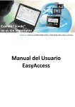 Manual del Usuario EasyAccess - CT Automatismos y Procesos SL
