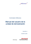 Manual del usuario de la unidad de demostración