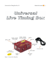 Universal Live Timing Box Rev 2.0 Manual del usuario 1/62
