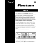 Fantom FA-76 Q & A