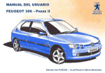 Manual del Usuario Peugeot 306 - www.306argentina.com.ar -