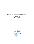 IVE Model Users Manual (Español)