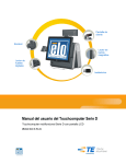 Manual del usuario del Touchcomputer Serie D