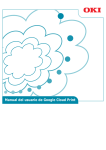 Manual del usuario de Google Cloud Print