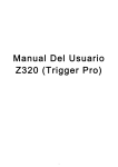 Manual Del Usuario Z320 (Trigger Pro)