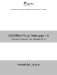 CEADENSoft Visual DataLogger 1.0 Manual del Usuario