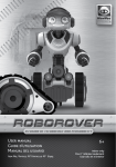 Roborover User manual / Guide d`utilisation / Manual del usuario