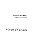 Manual del usuario del PowerLite S6+/78/W6+