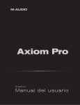 Manual del usuario | Axiom Pro