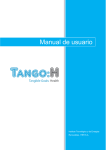 Manual de usuario - Tango: H