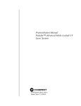 Paladin Advanced Preinstallation Manual