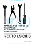 pi&egrave;ces de rechange