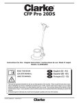 Clarke® CFP Pro® 20 inch 2-Speed Floor