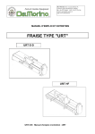 FRAISE TYPE "URT"