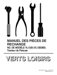 pi&egrave;ces de rechange