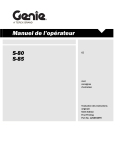 Manuel de l`op&eacute;rateur