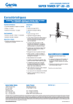 Caractéristiques SUPER TOWER STTM-20 -25