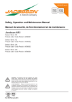 Safety, Operation and Maintenance Manual Manuel de