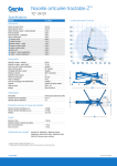 Nacelle articul&eacute;e tractable Z