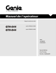 Manuel de l`op&eacute;rateur