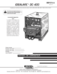 IMF474-A - Lincoln Electric