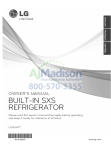 BUILT-IN SXS REFRIGERATOR
