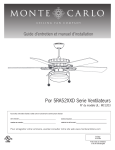 Por 5RA52XXD Serie Ventilateurs