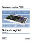 P4800 Software User Guide (French)