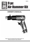 9 pc Air Hammer Kit