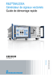 R&S SMU200A Générateur de signaux vectoriels