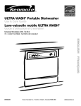 ULTRA WASH ®Portable Dishwasher Lave