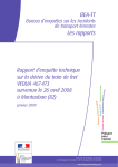 Technical inquiry report - BEA-TT