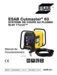 ESAB Cutmaster® 60 - ESAB Welding & Cutting Products