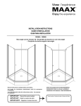 iNstallatioN iNstruCtioNs GuidE d`iNstallatioN Guía para