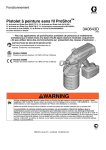 3A0643D - ProShot Cordless Paint Gun, Operation