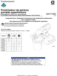 3A1716D - Fine Finish Hand-Held Paint Sprayer, Operation (French)