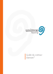 Guide du contour Element - PDF,Unitron Hearing