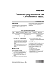 Thermostats programmable de luxe Chronotherm® IV